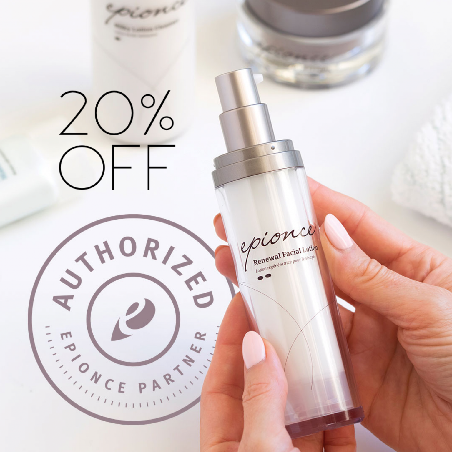 epionce 20% off - Aesthetic Surgical Arts