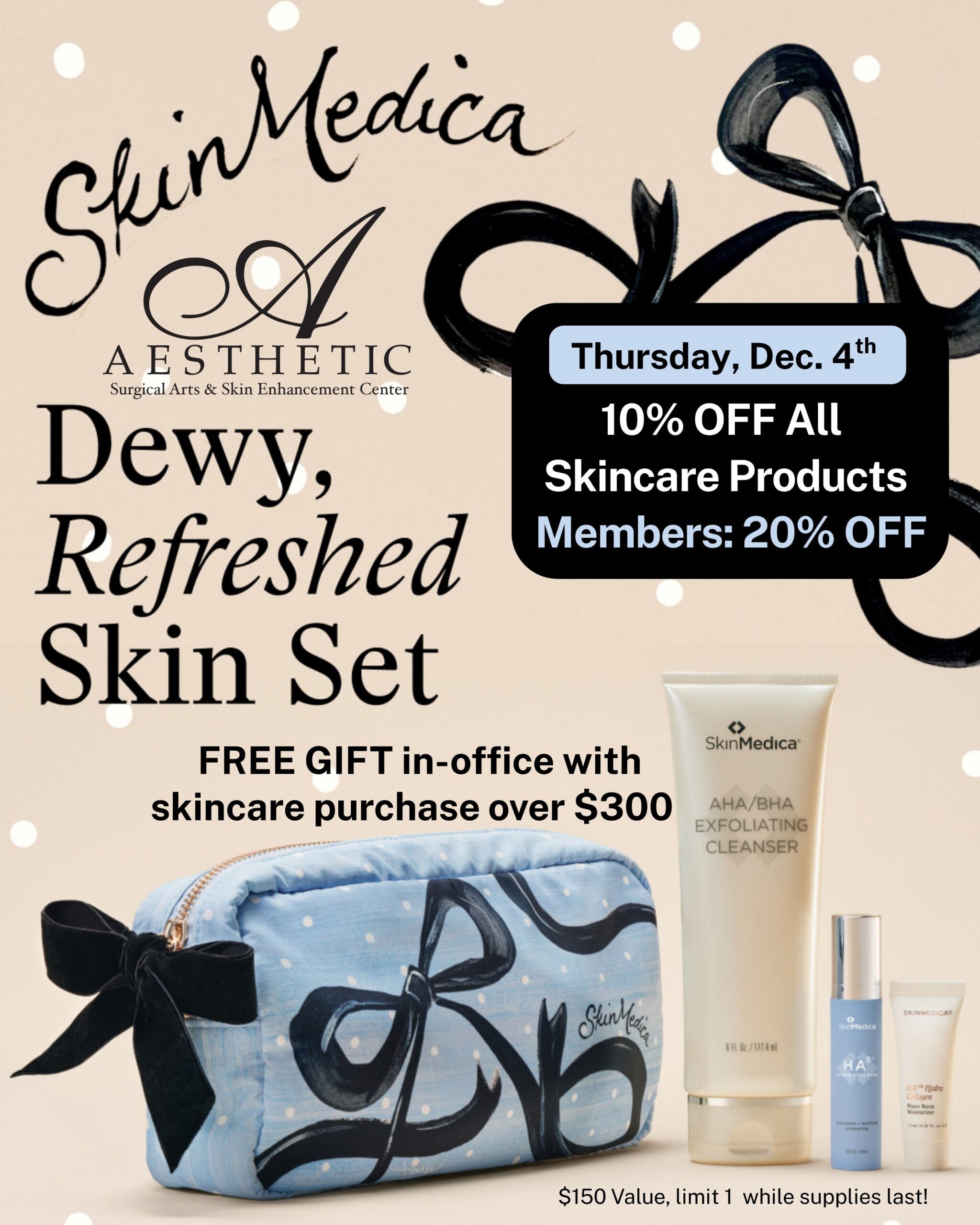 Dewy Refreshed SkinMedica Set